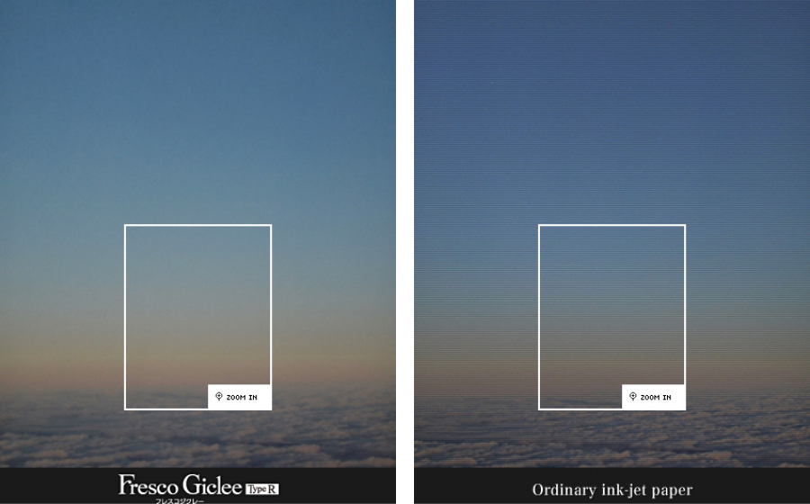 Natural images with reduced digital feel